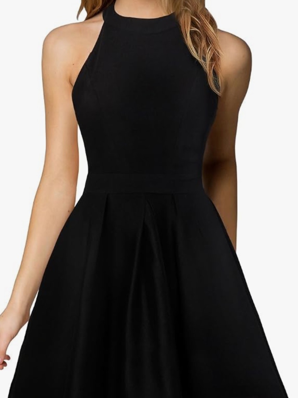 Little Black Dress with Cutout Straps Size Medium